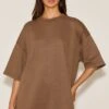 Prettylittlething Brown Jersey Oversized T-shirt 10 Prettylittlething Brown Jersey Oversized T-shirt -Pretty Little Thing Shop 3d338078cc3dc9677c50fc5c6384714f04dcf6e0 CNN3030 1 brown jersey oversized t shirt