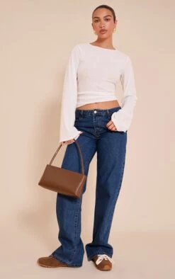 Prettylittlething Ecru Rib Onion Skin Flare Long Sleeve Top -Pretty Little Thing Shop 3d567af8a14ae5f38f2daf05ba2954c32cca1326 CNN6833 3 ecru rib onion skin flare long sleeve top