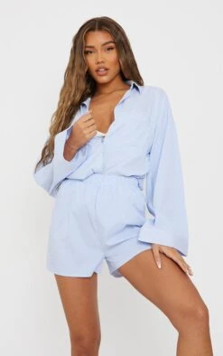 Prettylittlething Light Blue Pinstripe Woven Elastic Waist Floaty Shorts 9 Prettylittlething Light Blue Pinstripe Woven Elastic Waist Floaty Shorts -Pretty Little Thing Shop 3e3f92147dd00d5786d0910e8c9ce5ce94464f0e cms3525 4