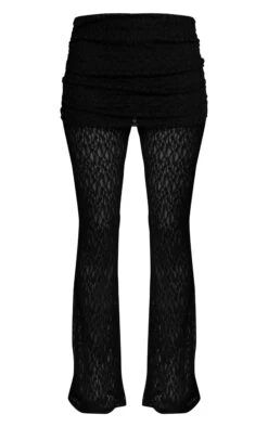 Black Lace Foldover Straight Leg Pant 9 Black Lace Foldover Straight Leg Pant -Pretty Little Thing Shop 3ebce3cf6b75b6a0125a769f56e225148b90afc3 CNO0985 5 black lace foldover straight leg trouser