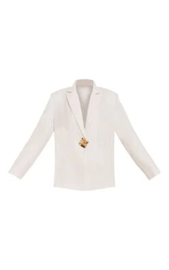 Prettylittlething Cream Button Detail Linen Look Boxy Blazer -Pretty Little Thing Shop 3f81b590a3e79fc6adff738dfba1902294dec0c2 CNM2956 5 cream button detail linen look boxy blazer