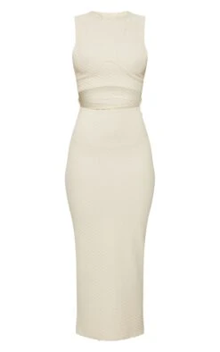 Stone Textured Racer Neck Cut Out Midaxi Dress -Pretty Little Thing Shop 3fc36a383fb12513ccef700e698985b004da7b94 cnd1238 5