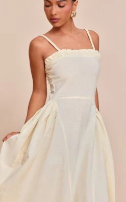 Prettylittlething Lemon Braided V Waist Midaxi Dress -Pretty Little Thing Shop 40c78602ff3bac5f7849f1a44f587825f2f56ce1 CNM3553 4 lemon braided v waist midaxi dress