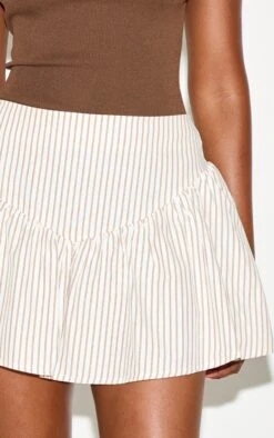 Prettylittlething Stone Contrast Pinstripe Drop Waist Mini Skirt -Pretty Little Thing Shop 4200c7d49125c82dfe9eead81793d423d29d9ee4 CNM0478 5 stone contrast pinstripe drop waist mini skirt