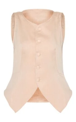 Prettylittlething Oatmeal Long Line Vest -Pretty Little Thing Shop 421d3854eeac8ef4036ca7ad670e4ef0b64565e1 CNJ5472 5 oatmeal long line waistcoat