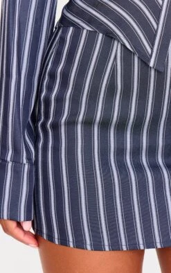 Prettylittlething Navy Woven Tailored Striped Mid Rise Mini Skirt 10 Prettylittlething Navy Woven Tailored Striped Mid Rise Mini Skirt -Pretty Little Thing Shop 428d754b6225573ec5cd7d8977536bf95d3e0f70 cnl6574 5