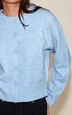 Prettylittlething Light Blue Crew Neck Knit Cardigan -Pretty Little Thing Shop 43bec142e50091092d44b1c9bbf8b93868aa2cef CNN6368 4 light blue crew neck knit cardigan