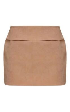 Prettylittlething Sand Faux Suede Mini Skirt -Pretty Little Thing Shop 4427294c8920622f8fc037158dd5fd6752b94730 CNO4074 6 sand faux suede mini skirt