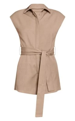 Prettylittlething Stone Woven Belt Detail Collar Romper 9 Prettylittlething Stone Woven Belt Detail Collar Romper -Pretty Little Thing Shop 44cadcb934ecdfcbdc6a1091a87144b565903245 CNO3071 5 stone woven belt detail collar playsuit