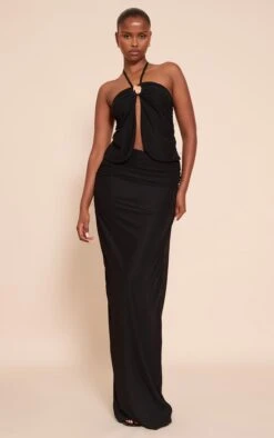 Black Chiffon Gold Trim Halter Neck Top 7 Black Chiffon Gold Trim Halter Neck Top -Pretty Little Thing Shop 4562add50ba84b257df3bfd7820a364f7daf7ea8 CNO0560 3 black chiffon gold trim halter neck top