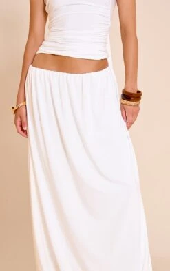 Prettylittlething Cream Double Slinky Bubble Hem Midaxi Skirt -Pretty Little Thing Shop 459ad4ef832edad2126daeb13c44e8cb2c618794 CNN8115 4 cream double slinky bubble hem midi skirt