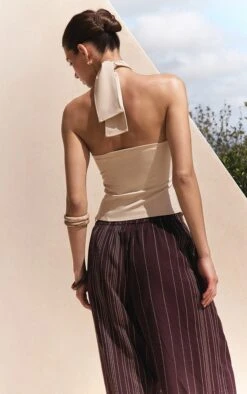 Prettylittlething Ecru Bead Detail Woven Halterneck Top 6 Prettylittlething Ecru Bead Detail Woven Halterneck Top -Pretty Little Thing Shop 489e6e7d508789ab48619bab84d477abf2535aaa CNM5928 2 ecru bead detail woven halterneck top