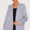 Prettylittlething Grey Oversized Drapey Button Detail Blazer 10 Prettylittlething Grey Oversized Drapey Button Detail Blazer -Pretty Little Thing Shop 4919bca2c19113ef208e43ba5e79abe07a48fecb cmz1730 1