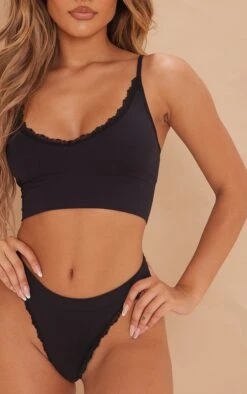 Prettylittlething Black Seamless Rib Lace Trim Longline Bra 8 Prettylittlething Black Seamless Rib Lace Trim Longline Bra -Pretty Little Thing Shop 499595d6735ad4c46147dece02a0e96c356c5527 cmy6545 4