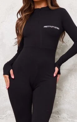 Prettylittlething PRETTYLITTETHING Black Embroidered Zip Front Catsuit 8 Prettylittlething PRETTYLITTETHING Black Embroidered Zip Front Catsuit -Pretty Little Thing Shop 4a4e1ec13dd3b2ea8df43d0e2fd88e5d0a962a8f cmm0467 4