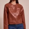 Prettylittlething Tan Pocket Detail Faux Leather Jacket -Pretty Little Thing Shop 4ad52d2274ef0f62ad5cd4a0b62720996566573e CNN8330 1 tan pocket detail faux leather jacket