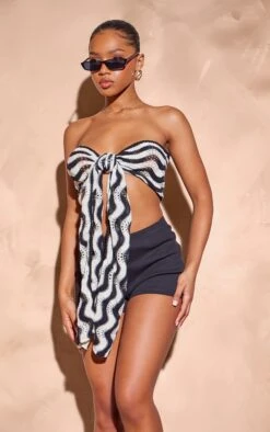 Monochrome Wave Knit Multiway Top -Pretty Little Thing Shop 4ae5975346e6cdaca61977985f66f52c6a913fd2 cnj4896 4