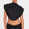 Prettylittlething Black Woven Diamante Draped Front High Neck Top -Pretty Little Thing Shop 4aea5c74800928a72b6c130d5fc3aee6ab8d9a5b cnk6729 1