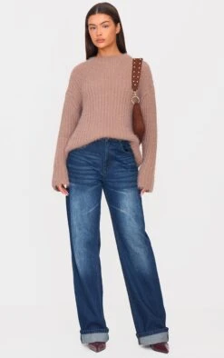 Prettylittlething Chocolate Eyelash Knit Super Oversized Sweater -Pretty Little Thing Shop 4c1efdc6650cf382eace8da601035440d9ad4b2e cnl2982 3