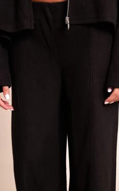 Black Soft Cotton Pintuck Wide Leg Sweatpants 8 Black Soft Cotton Pintuck Wide Leg Sweatpants -Pretty Little Thing Shop 4ef77e2e7eb348018aadba325ae86e3898682d56 CNO1251 4 black soft cotton pintuck wide leg joggers