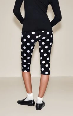 Prettylittlething Black Polka Dot Capri's -Pretty Little Thing Shop 4f7c7686ed75ed123c7ccc9430aaae7474755c9d CNO7991 3 black polka dot capri s