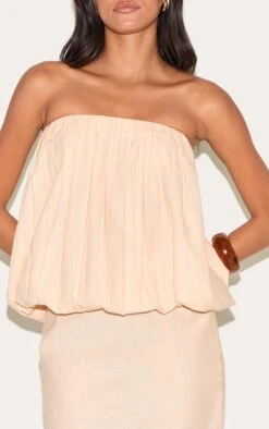 Prettylittlething Natural Linen Look Ruched Longline Bandeau Top 8 Prettylittlething Natural Linen Look Ruched Longline Bandeau Top -Pretty Little Thing Shop 4ff249025a4aa9a83bc6abbf146af66656f3a3f4 CNM3910 4 natural ruched longline bandeau top