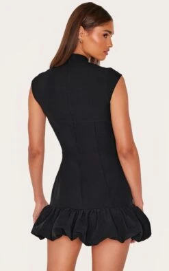 Prettylittlething Black Bust Seam Detail Puffball Dress -Pretty Little Thing Shop 4fff33275eb010fdc1f3cfdc1848dcb98009cb3d CNL4575 2 black bust seam detail puffball dress