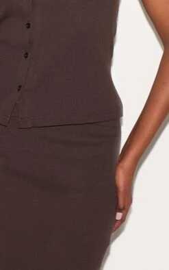 Prettylittlething Chocolate Ribbed Maxi Mid Rise Skirt 8 Prettylittlething Chocolate Ribbed Maxi Mid Rise Skirt -Pretty Little Thing Shop 5021a8055acbd5196bf233800651b6436ebd737c CNJ7431 4 chocolate ribbed maxi skirt