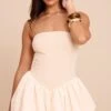 Prettylittlething Stone Contrast Woven Bandeau Puffball Romper -Pretty Little Thing Shop 50dbd07ffa21519d8f9c0457e7aa64f8980518b7 CNN6299 1 stone contrast woven bandeau puffball playsuit