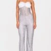 Prettylittlething Silver Sequin Bandeau Sheer Panel Jumpsuit 10 Prettylittlething Silver Sequin Bandeau Sheer Panel Jumpsuit -Pretty Little Thing Shop 51213363e35735eea02a9ad655f9981105482054 cnk6981 1