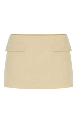 Prettylittlething Sage Green Pocket Detail Structured Tailored Woven Mini Skirt -Pretty Little Thing Shop 515f12fa6b0861ebdb1f67d64ddf10eddee75f11 CNL9117 6 sage green pocket detail structured tailored woven mini skirt