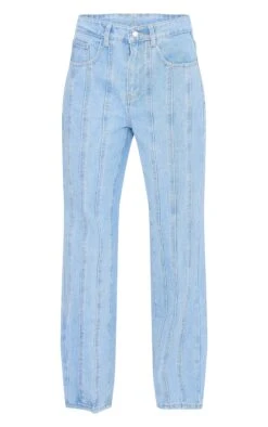 Prettylittlething Light Blue Wash Seam Detail Straight Leg Jean -Pretty Little Thing Shop 5233a3acbe725be6b3c3c3b90c6e74c85556d485 cnl5332 5