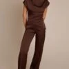 Prettylittlething Chocolate Satin Cap Sleeve Straight Leg Jumpsuit -Pretty Little Thing Shop 5303d18f4faf692d5e8ee7e86843f78d882e2245 CNO3068 1 chocolate satin cap sleeve straight leg jumpsuit