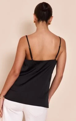 Prettylittlething Black Satin Strappy Cami Top 6 Prettylittlething Black Satin Strappy Cami Top -Pretty Little Thing Shop 531d547a72f84349a2f32d8bf725b67d8721fa61 CNN6914 2 black satin strappy cami top