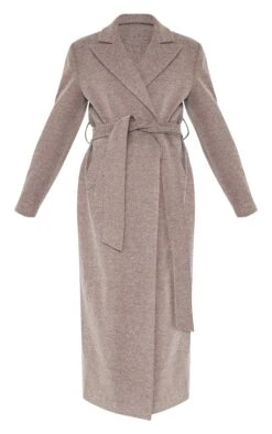 Prettylittlething Mushroom Herringbone Self Tie Maxi Coat 9 Prettylittlething Mushroom Herringbone Self Tie Maxi Coat -Pretty Little Thing Shop 538f9d271a07906be69dbca194a15ac08b4031e0 cnj9099 5
