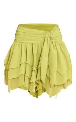 Prettylittlething Green Chiffon Frill Detail Mini Skirt -Pretty Little Thing Shop 545712f37a88c1ada93db09d663397a8dc7f2d2f CNM6170 6 green chiffon frill detail mini skirt
