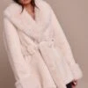 Prettylittlething Cream Plush Faux Fur Self Tie Coat -Pretty Little Thing Shop 5543c6a4096bb7288f5d31ff7c2ca96125cd3dcd CNN8399 1 cream plush faux fur self tie coat