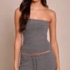 Prettylittlething Charcoal Grey Bandeau Top 9 Prettylittlething Charcoal Grey Bandeau Top -Pretty Little Thing Shop 561869dc155479bebfc07bd3380a71c07649559f CNO3460 1 charcoal grey bandeau top
