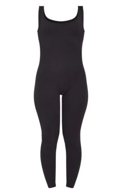 Prettylittlething Black Structured Snatched Ribbed Scoop Neck Jumpsuit -Pretty Little Thing Shop 56475d0c7a2832b781f62f4b5d55d173a38a2b83 CMY4348 5 black structured contour ribbed scoop neck jumpsuit