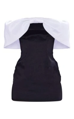 Monochrome Bow Detail Satin Bandeau Bodycon Dress 9 Monochrome Bow Detail Satin Bandeau Bodycon Dress -Pretty Little Thing Shop 566245d3899ae9768c1efbd8ed9ab8d0234e51f3 cng8093 5