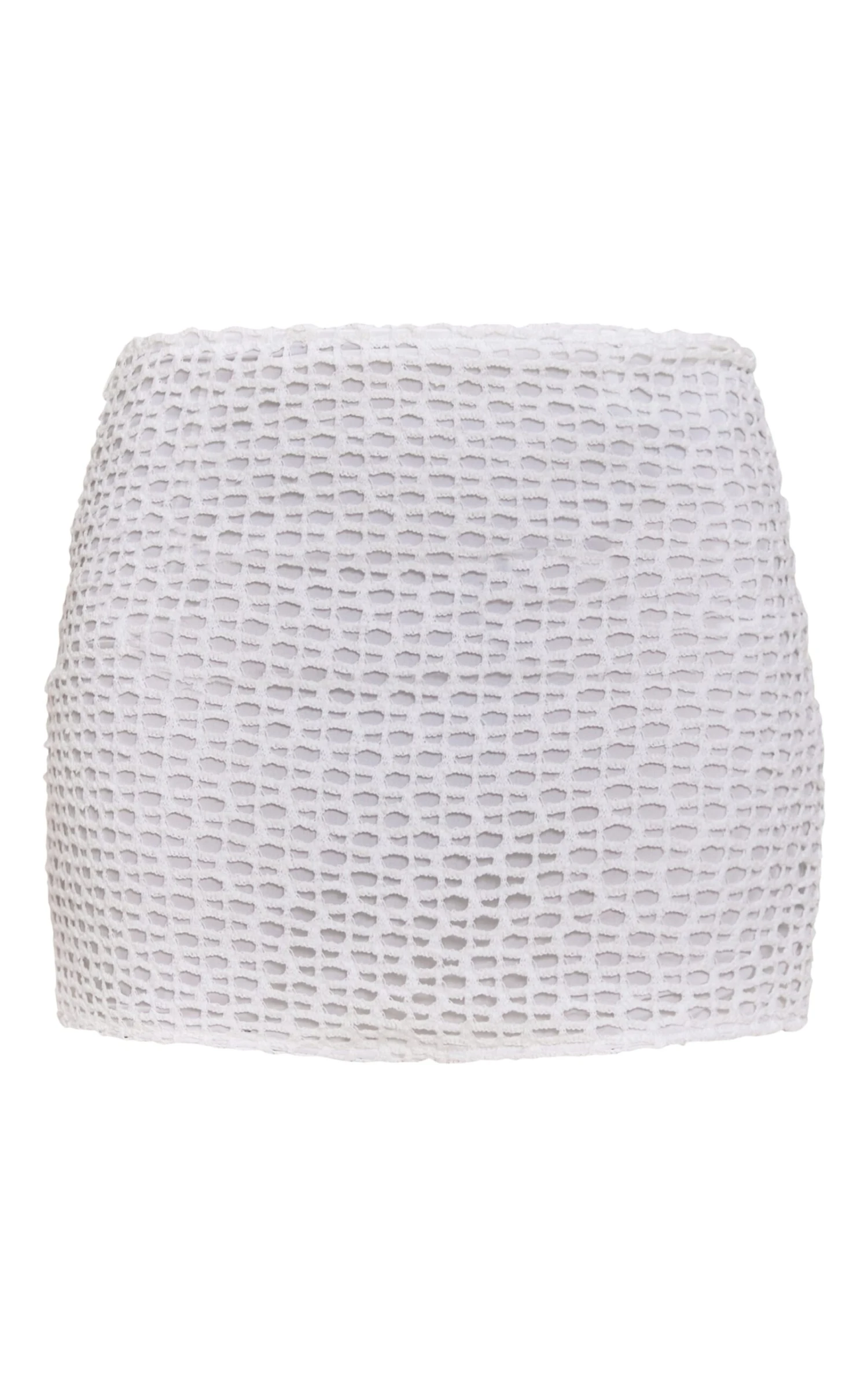 Prettylittlething Cream Crochet Look Mini Skirt 6 Prettylittlething Cream Crochet Look Mini Skirt - Image 6