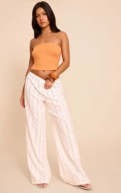 Prettylittlething Apricot Soft Rib Bandeau Top -Pretty Little Thing Shop 57b800ee3d15a42b5d43291013c6509399b23a64 CNN8355 3 apricot soft rib bandeau top