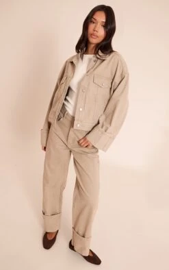 Stone Turn Up Cuff Jacket -Pretty Little Thing Shop 57ce20e526b5596c666aa4abc1241380ecd09e1b CNO2653 3 stone turn up cuff jacket