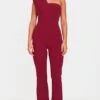 Prettylittlething Burgundy One Shoulder Drape Detailed Jumpsuit -Pretty Little Thing Shop 57f042b9e6a421ff97cb293e3805ba18790fad0b cnl0550 1