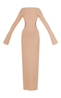 Prettylittlething Taupe Crochet Low Back Maxi Dress -Pretty Little Thing Shop 586d1cf1f3912b2794143af0d77af7699d171ee7 cni7070 5