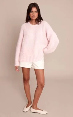 Pink Rib Detail Oversized Sweater 7 Pink Rib Detail Oversized Sweater -Pretty Little Thing Shop 588606abb98bbb1c40e64ffd0bf50b6c15b85059 CNN9682 3 pink rib detail oversized jumper