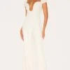 Prettylittlething Cream Woven Plunge Straight Leg Jumpsuit -Pretty Little Thing Shop 58a09ee76345dfae790c1d43e497e30e9baafd4d CNL9261 1 cream woven plunge straight leg jumpsuit