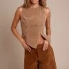 Prettylittlething Tan Faux Suede Asymmetric Button Detail Vest -Pretty Little Thing Shop 5a373a39178bbf350e1f9fa48727ae281122c83b cno3858 1 tan faux suede asymmetric button detail waistcoat