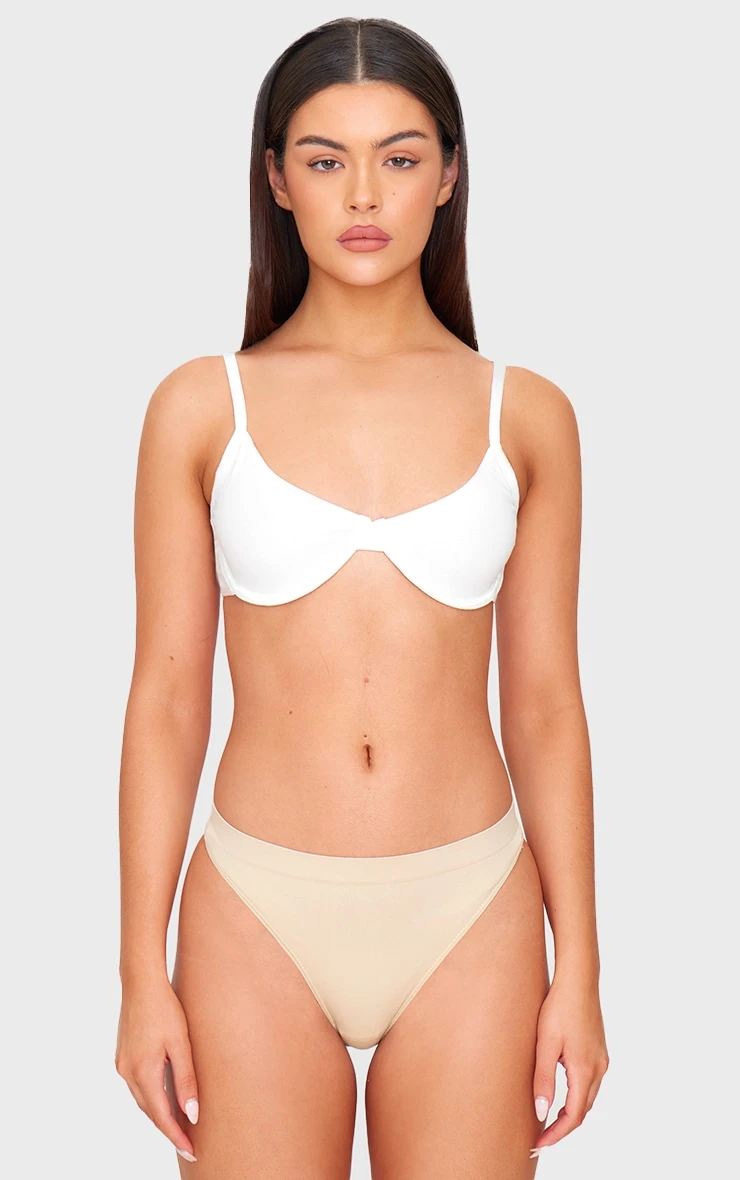 Prettylittlething Brown Multi Pack Of 5 Seamless Thongs 1 Prettylittlething Brown Multi Pack Of 5 Seamless Thongs