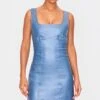 Prettylittlething Blue Cut Out Back Coated Denim Mini Dress -Pretty Little Thing Shop 5a74d4558e266b4efcd2370af2c218cdad46a0cd cnj9295 1